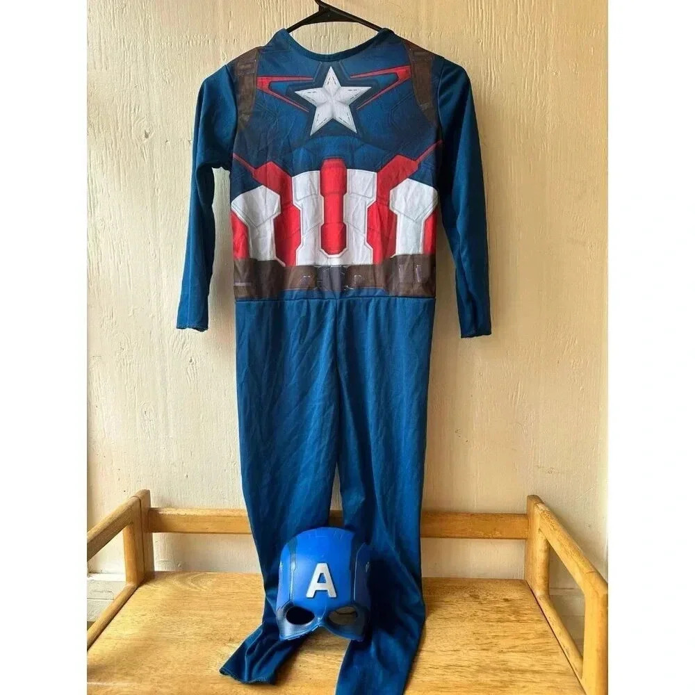 Marvel Avengers Captain America boy’s size medium Costume - Picture 1 of 10